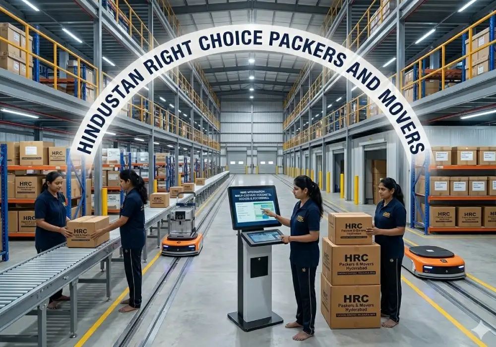 Warehouse and storage services in Hyderabad with 24/7 security by HRC Packers