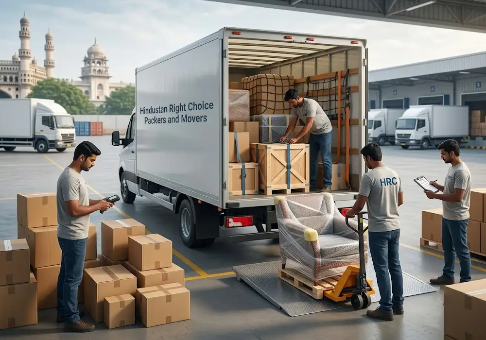 Logistics and transportation services in Visakhapatnam by HRC Packers