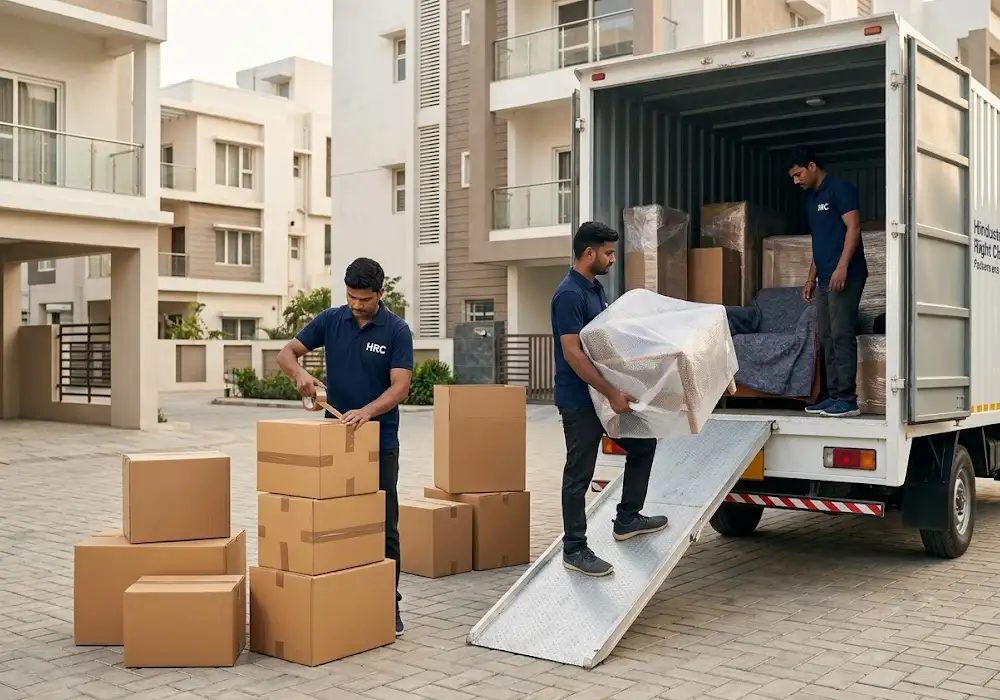 Professional packing and moving services in Visakhapatnam by HRC Packers